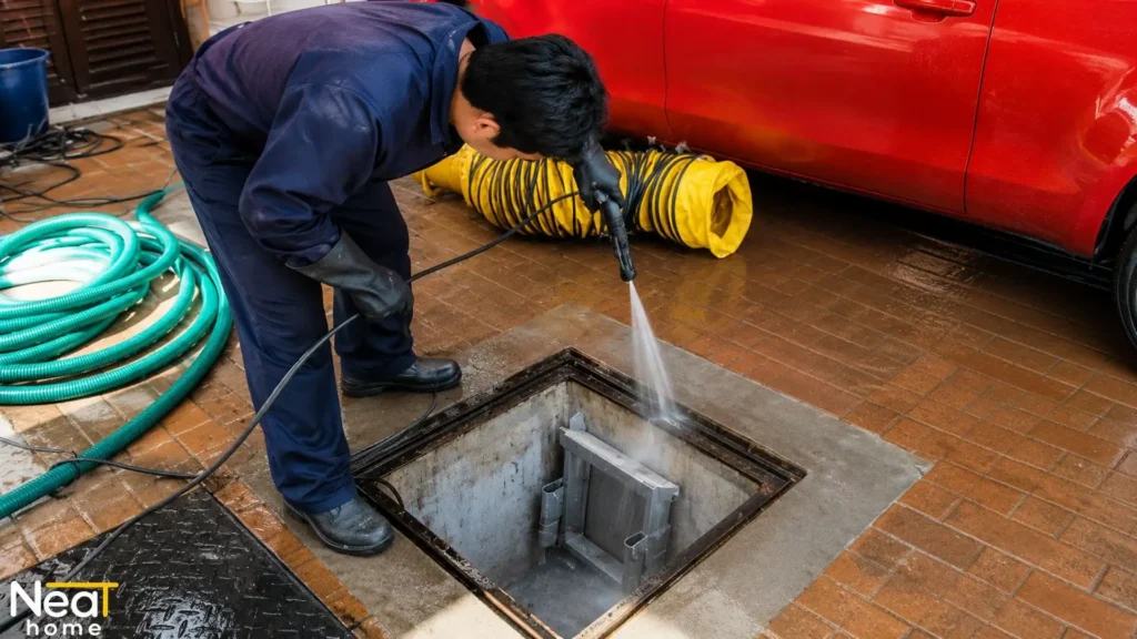 Underground Water Tank Cleaning - Neat Home